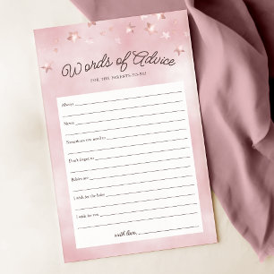 Lámina Podemos esperar temprano Pastel Pink Baby Advance