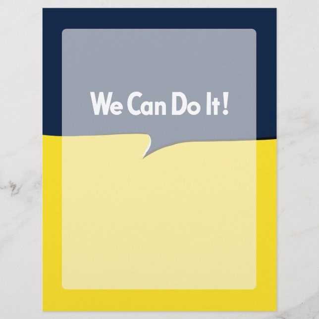 Lámina Podemos hacerlo, Rosie Headline (Anverso)