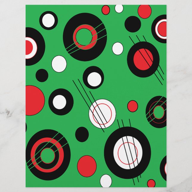 Lámina Polka Green (Anverso)