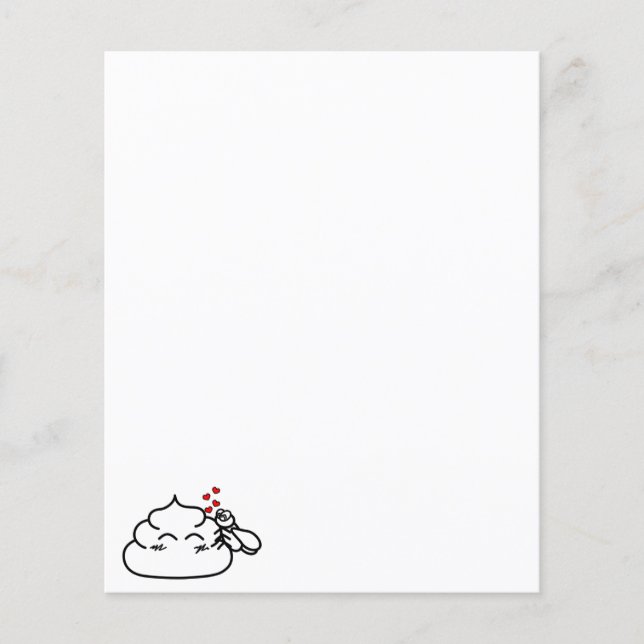 Lámina Poop in Love - Brootsch the PooPoo (Anverso)