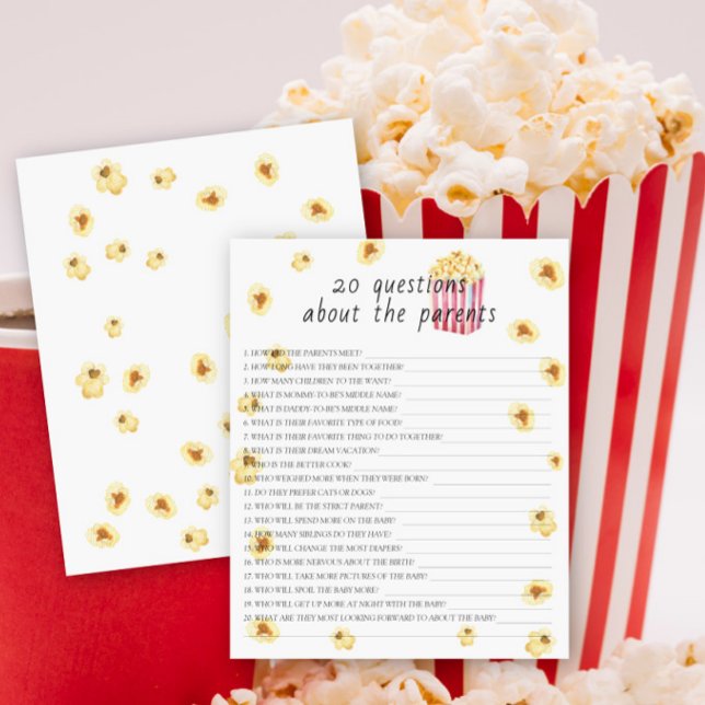 Lámina Popcorn - 20 preguntas sobre los padres (Subido por el creador)