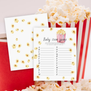 Lámina Popcorn - Juego de artículos para bebés. Juego Bab