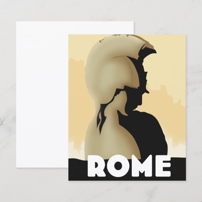 Lámina Por Air Rome (Anverso / Reverso)