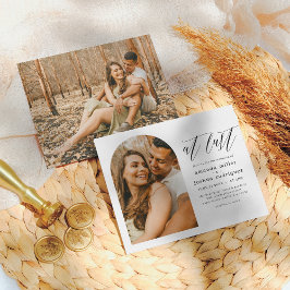 Lámina Por fin | Elegante Boda fotográfico del Boho Arch 