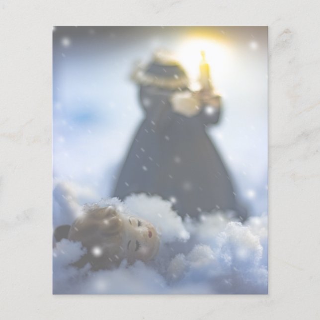 Lámina Porcelana en Nieve X (Anverso)