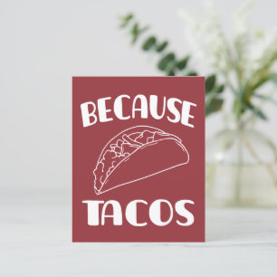 Lámina Porque los tacos