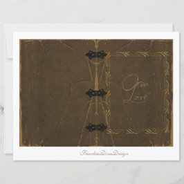 Lámina Portada de nuestro diario de amor basura