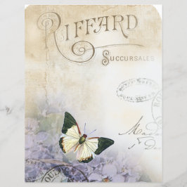 Lámina Postal francesa vintage