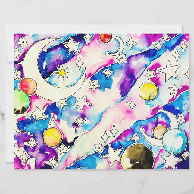 Lámina Póster Celestial (Anverso)