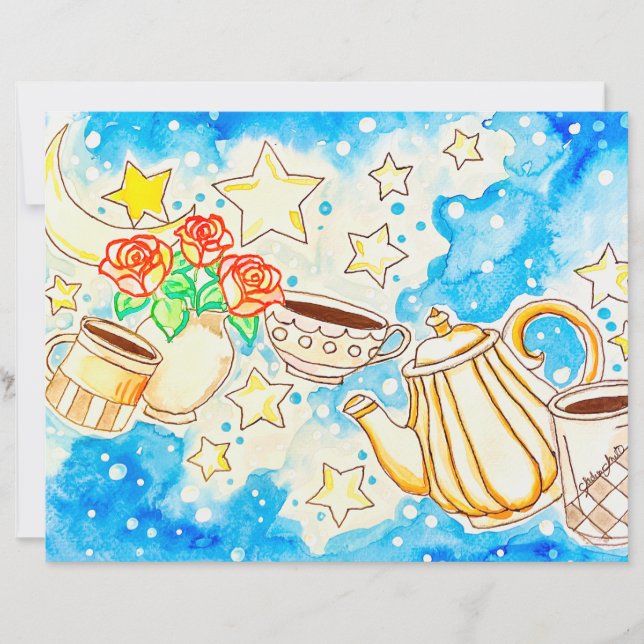 Lámina Póster de Café (Anverso)