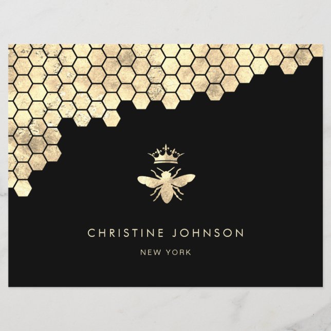 Lámina Poster de diseño de Queen Bee (Anverso)