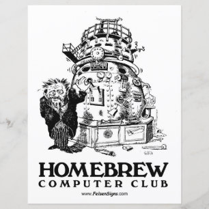 Lámina Poster de Homebrew Club