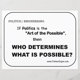 Lámina Poster - Política / Posible