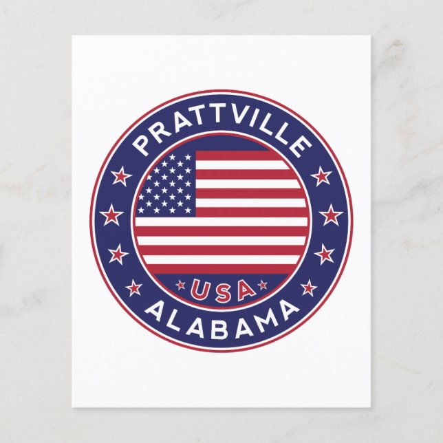 Lámina Prattville, Alabama (Anverso)