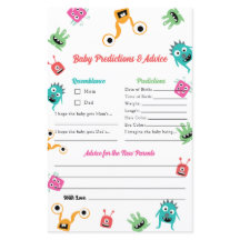 Predicciones Consejos para el juego de Baby Shower
