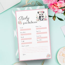 Lámina Predicciones de bebé en la jungla de los peonies P