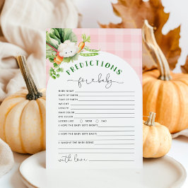 Lámina Predicciones de caza rosada en el mercado de los g