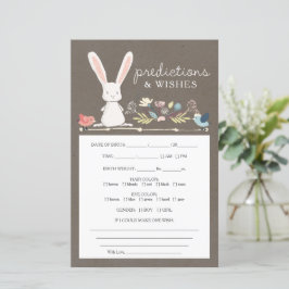 Lámina Predicciones de doble cara: un pequeño juego de be