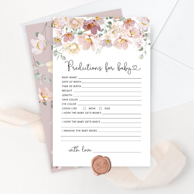 Lámina Predicciones de flores silvestres de Rubor para el (Subido por el creador)