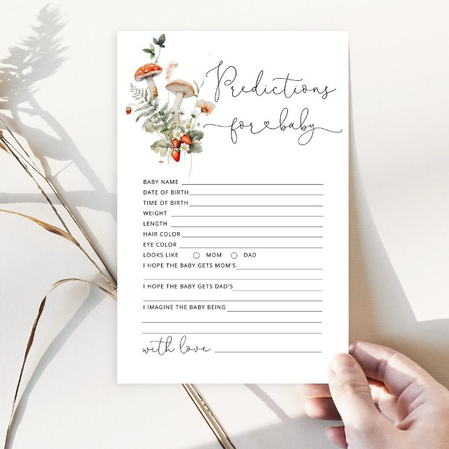 Lámina Predicciones de la seta para el bebé (Subido por el creador)