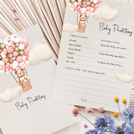 Lámina Predicciones de los globos de osos de consejos de