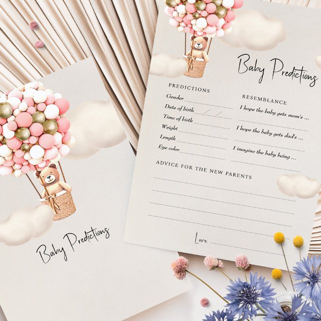 Lámina Predicciones de los globos de osos de consejos de  (Subido por el creador)