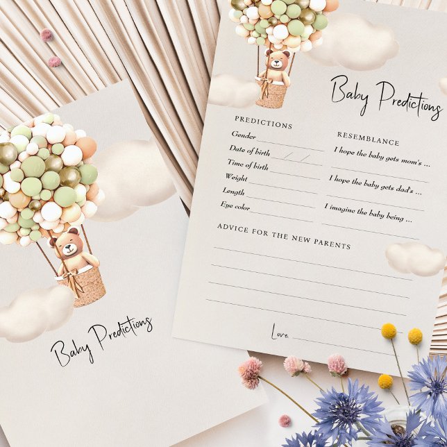 Lámina Predicciones de los globos de osos de consejos de  (Subido por el creador)