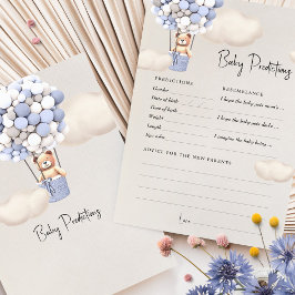 Lámina Predicciones de los globos de osos de consejos de 