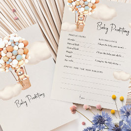 Lámina Predicciones de los globos de osos de consejos de