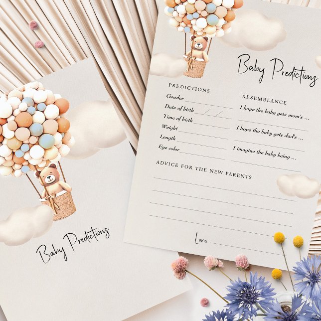 Lámina Predicciones de los globos de osos de consejos de  (Subido por el creador)