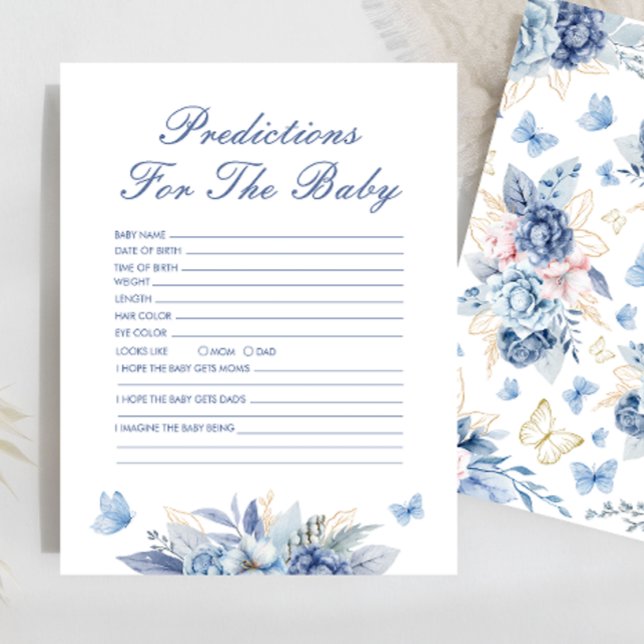 Lámina Predicciones De Mariposa Pequeña Para El Juego Del (Subido por el creador)