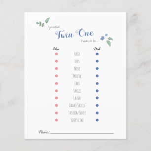 Lámina Predicciones para bebés de Babyducha tema del oso 