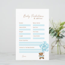 Predicciones y consejos de Baby Shower sobre el os