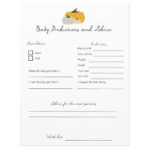 Predicciones y consejos para bebés