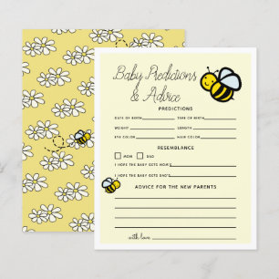 Lámina Predicciones y Consejos para Honey Bee Yellow Baby
