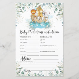 Lámina Predicciones y consejos sobre la vegetación arca d