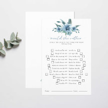 ¿Preferiría Una Ducha Azul De Novias?