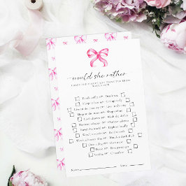 Lámina ¿Prefiere atarse a la ducha nupcial?