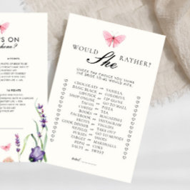 Lámina ¿Prefiere Hermosas Flores Ducha Bridal?