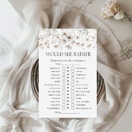 Lámina ¿Prefiere Un Juego De Ducha De Marionetas Con Flor