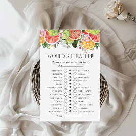 Lámina ¿Prefiere Un Juego De Ducha De Novias De Verano?