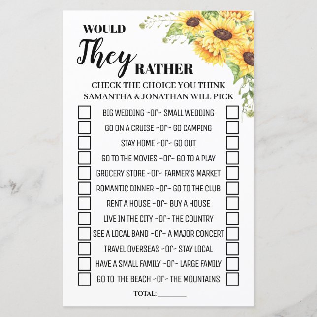 Lámina ¿Prefieren bañar el juego en español? (Anverso)