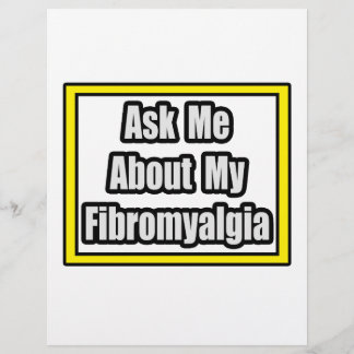Lámina Pregúntame sobre mi fibromialgia