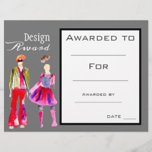Lámina Premio de arte y diseño textiles de moda