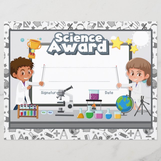 Lámina Premio de Ciencia (Anverso)