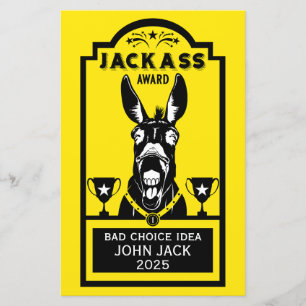 Lámina Premio Jackass
