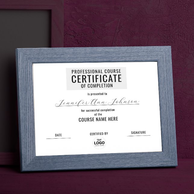 Lámina Premio Mínimo Monocromo del Certificado Blanco Neg (Subido por el creador)