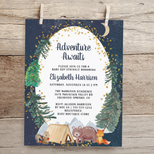 Lámina Presupuestación Animales de Woodland Nocturno Ciel