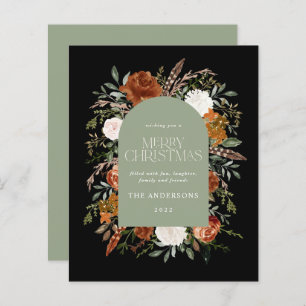 Lámina Presupuestación Sage verde elegante arco botánico