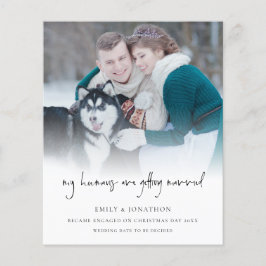 Lámina Presupuestar a mis seres humanos casándose con el 